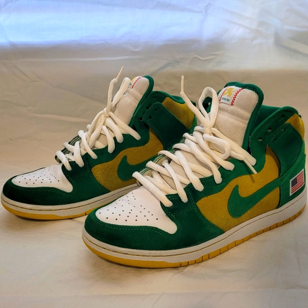 COPY - Nike SB Dunk Oakland A's 1990 world series